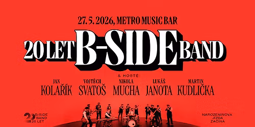 B-Side Band 20 let - VYPROD\u00c1NO!