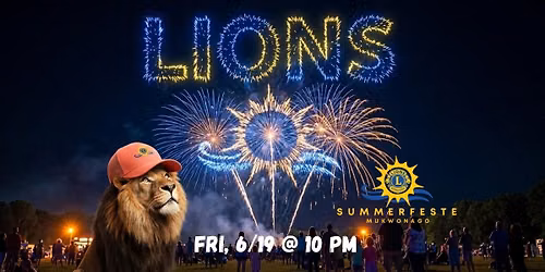 Fireworks at Mukwonago Lions Summerfeste!
