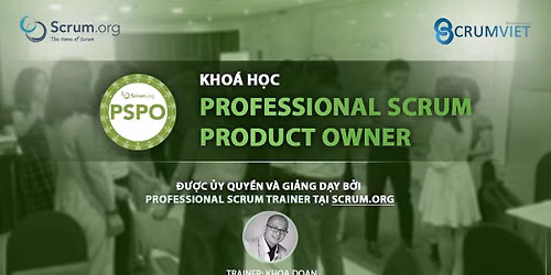 Kho\u00e1 H\u1ecdc Professional Scrum Product Owner - Th\u00e1ng 8 2026