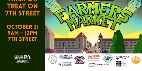 Perkasie Farmers Market: Trick or Treat on 7th Street