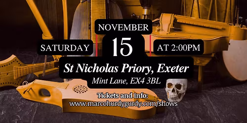 Medieval Music Workshop - St Nicholas Priory, Exeter