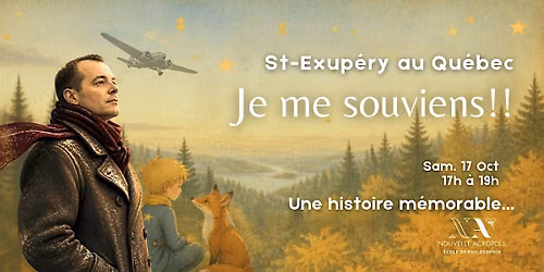 Je me souviens! St-\u00c9xupery au Qu\u00e9bec
