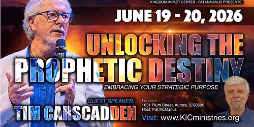 June 2026 Conference:  Tim Carscadden
