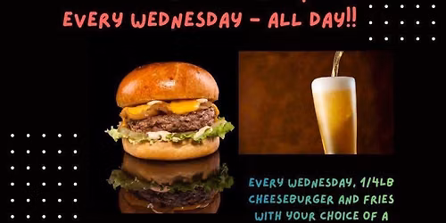 Burger and a beer
