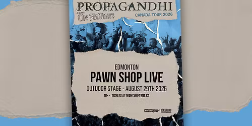 PROPAGANDHI \u2022 PAWN SHOP LIVE OUTDOOR STAGE