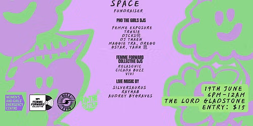Safe(h)er Space Fundraiser @ The Lord Gladstone