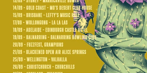 Brant Bjork Trio (USA) with Full Tone Generator