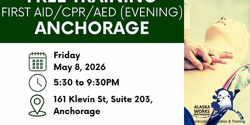 First Aid\/CPR\/AED- Free Training