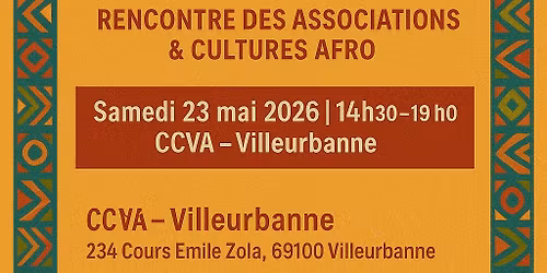 AfroMosaique Rencontre des Associations et Cultures Afro