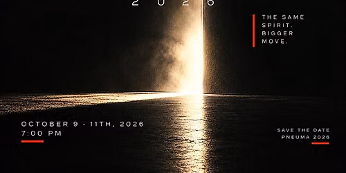 PNEUMA 2026 | The Holy Spirit Conference