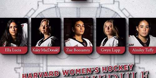 Harvard Crimson Women's Hockey vs. Colgate Raiders