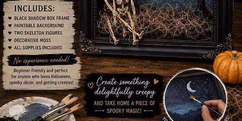 Skeleton Shadow Box