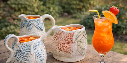 Pottery Workshop  - Textured Summer Punch Jug 