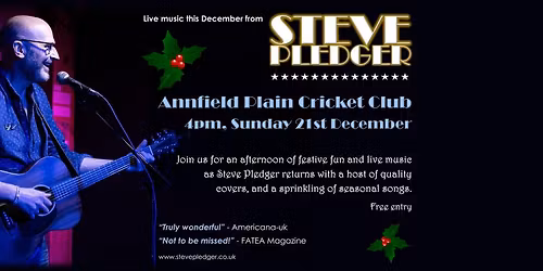 Steve Pledger - LIVE: Annfield Plain Cricket Club