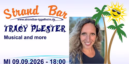 Tracy Plester live an der Strandbar