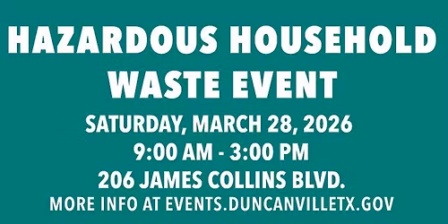 Hazardous Household Waste