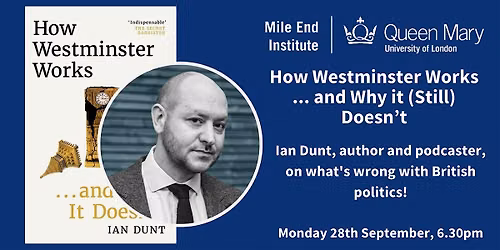 How Westminster Works ... and Why it (Still) Doesn't