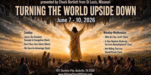 Gospel Meeting w\/Chuck Bartlett