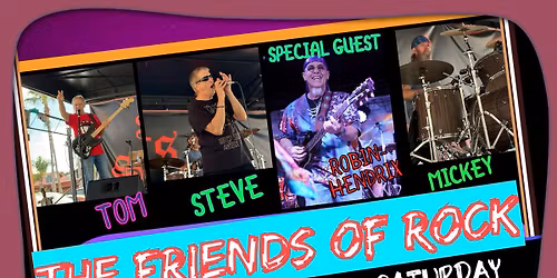 THE FRIENDS OF ROCK AT SALTY D\u2019S BEACHSIDE