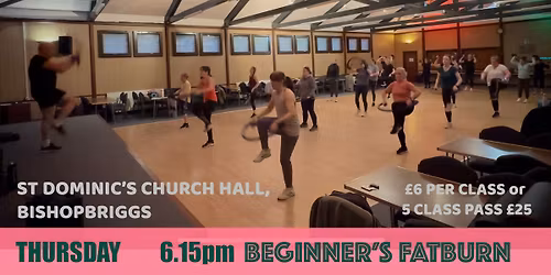 Arcufit BEGINNERS FATBURN BISHOPBRIGGS 6.15pm