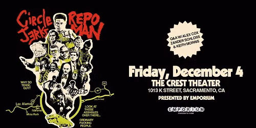 Circle Jerks X Repo Man
