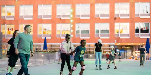 Roller Skating in the Square