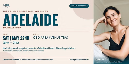 The Raising Bilinguals Roadshow (ADELAIDE)