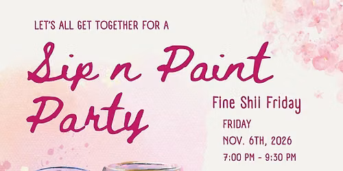 Paint & Sip with Mon\u0101 Za
