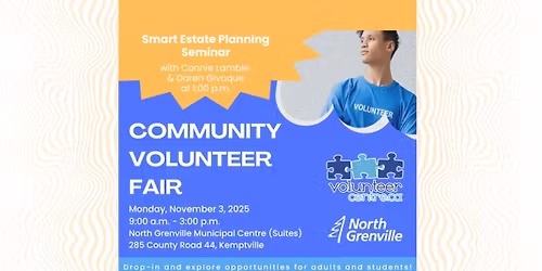 Volunteer Fair & Estate Planning Seminar