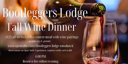 Fall Wine Dinner