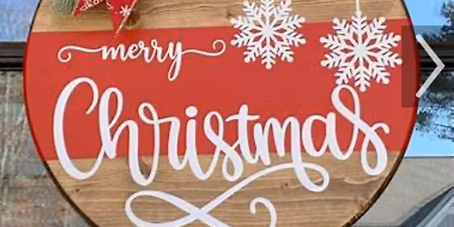 Holiday Door Hanger Workshop