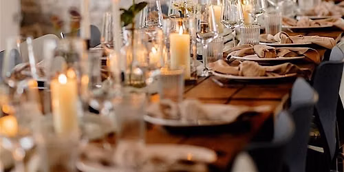 The Long Table by REconnected. A Creative Dinner @ Elsworth at the Mill