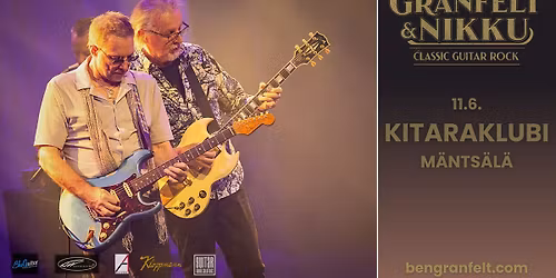 Granfelt & Nikku Classic Guitar Rock - Kitaraklubi