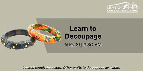 Learn to Decoupage