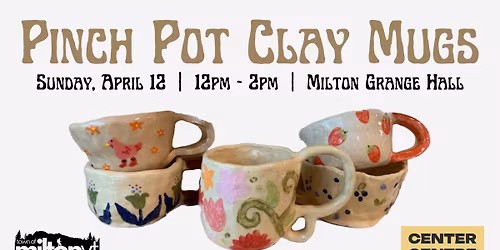 Pinch Pot Clay Mugs