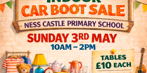 Ness Castle Primary Indoor Carboot 