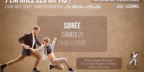 Soir\u00e9e wcs samedi - stage  J\u2019em Chez les Ch\u2019tis \u2013 Fev 2026