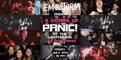 Emo Night: 5 Year Anniversary of Panic! At The Wolfhound