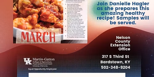 Cook the Calendar Shrimp Creole