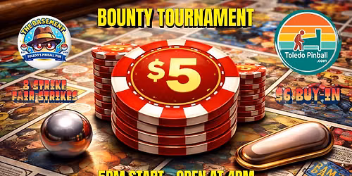Bounty Knock-out Pinball Tournament