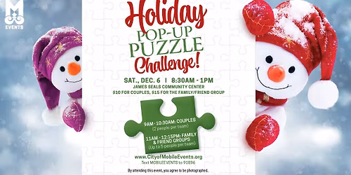 Holiday Pop-Up Puzzle Challenge