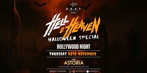 BOLLYWOOD HALLOWEEN NIGHT- HELL & HEAVEN EDITION