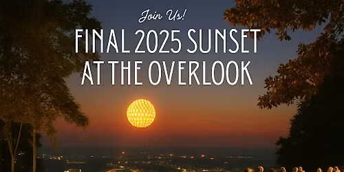 Final 2025 Sunset at the Overlook