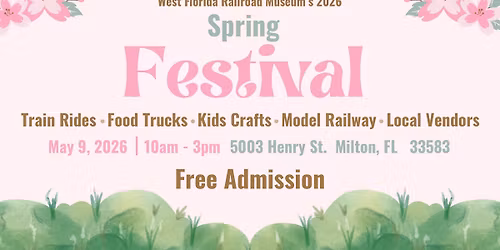 West Florida Railroad Museum Spring Festival