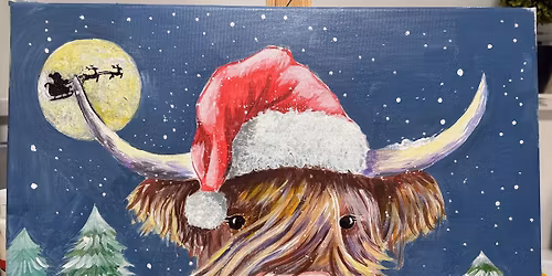 THORNTON-CLEVELEYS Paint Party, inc mulled wine and festive desserts! The Garden Room