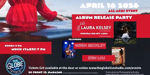 Hidden Mountains album release at The Globe