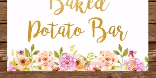 Fellowship Baked Potato Bar 
