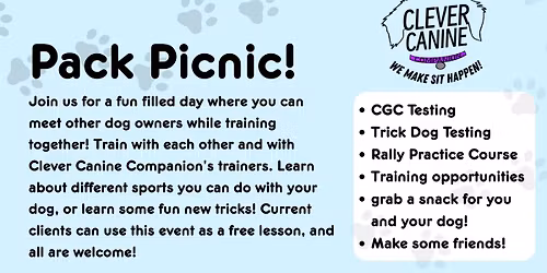 Pack Picnic! \ud83d\udc3e