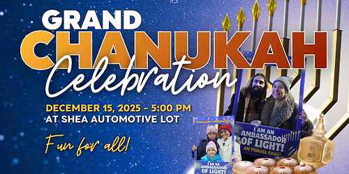 Grand Chanukah Celebration with Honored Dignitaries