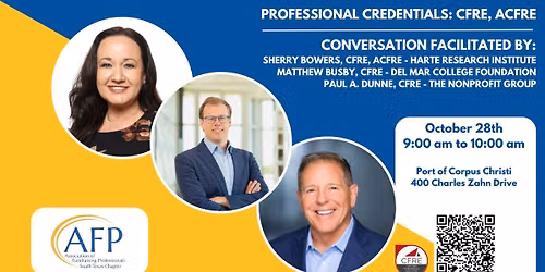 Coffee & Coaching: Professional Credentials: CFRE, ACFRE 